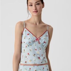 Gap x DÔEN blue floral cami. Size S